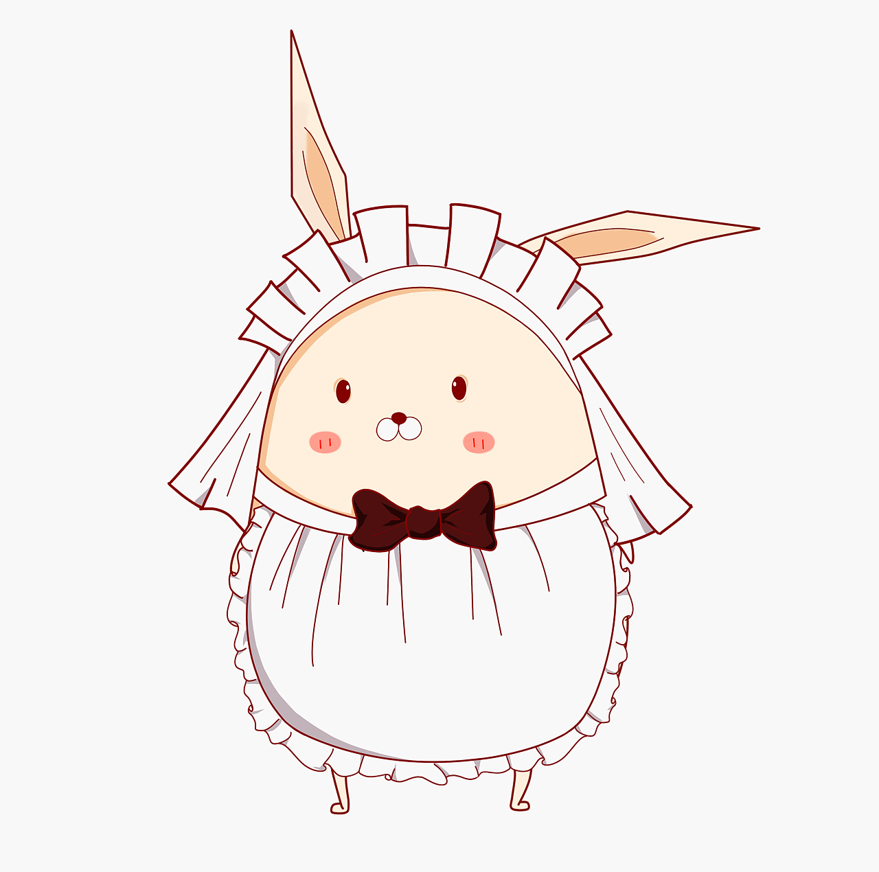 爱玩cosplay的皮皮兔|动漫|其他动漫|神经病balabala - 原创作品