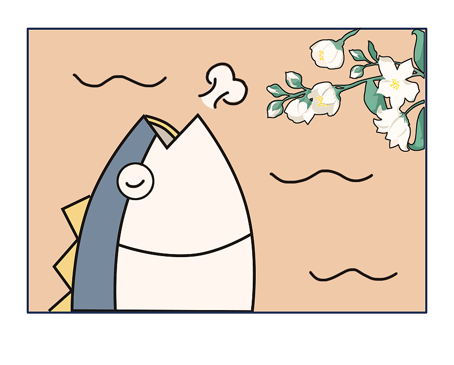 咸鱼|插画|商业插画|周游人 - 原创作品 - 站酷 (zcool)