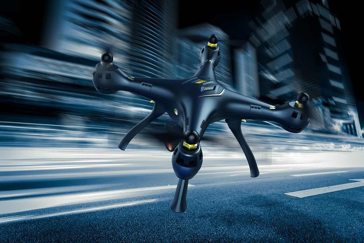 w8无人机渲染效果图