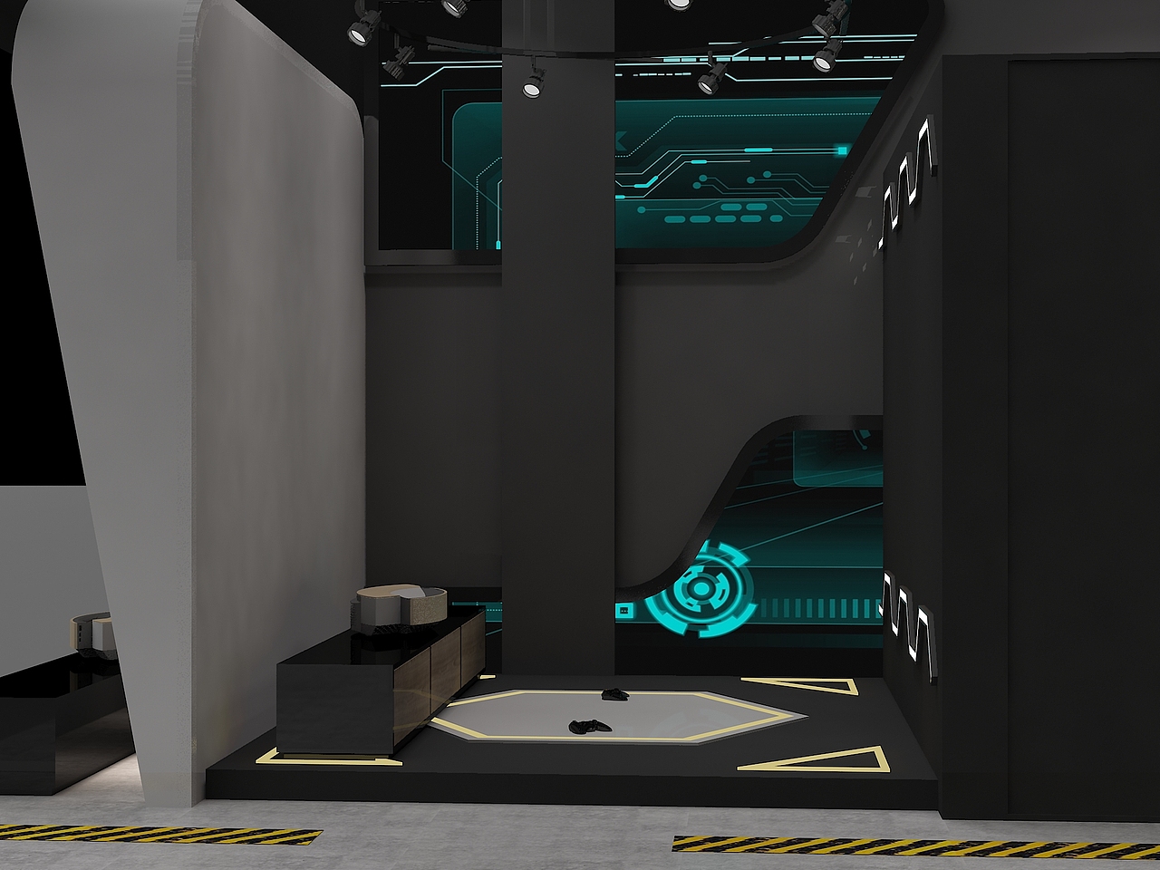 JMGO坚果激光电视零售空间初稿(电竞风格)