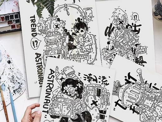 挑战“画1000张画后会有什么变化” 整合章