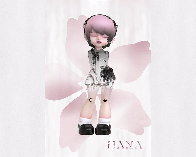 HANA - 社恐独白 - TINYTOYS原创潮玩（图ZMjgxMzY5NTU2） - 玩具 - 站酷设计师TINYBRAND原创素材 - 站酷ZCOOL