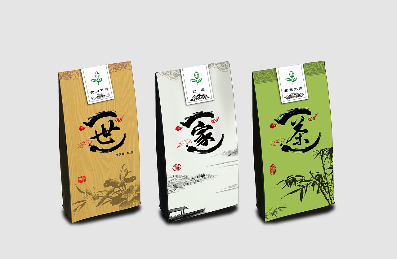 世家茶包装设计