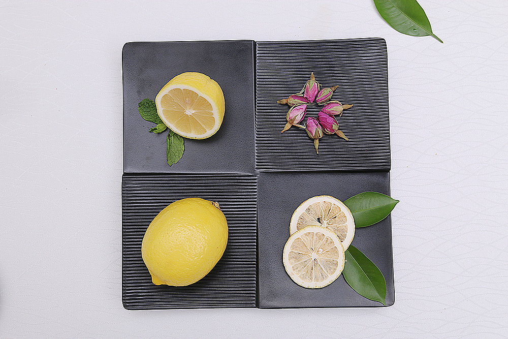 花茶/柠檬/静物摄影/水果