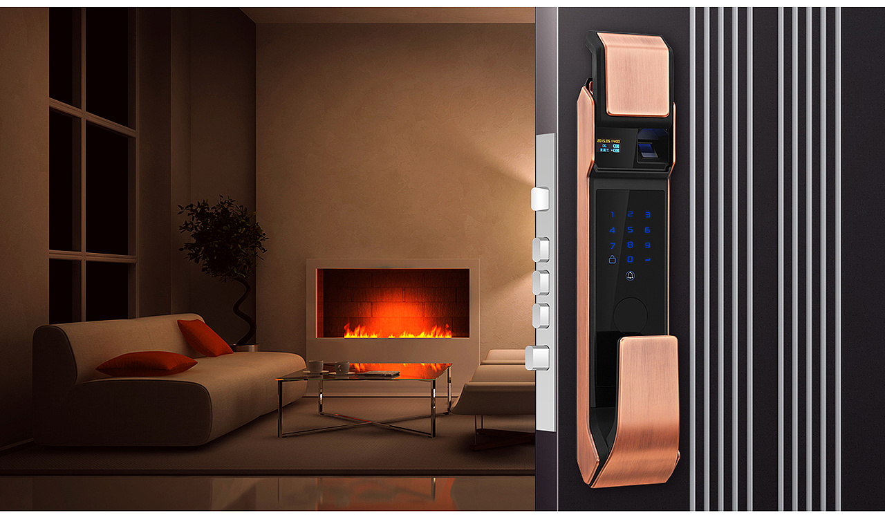 q6智能锁产品展示