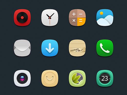 2.5D_扁平化图标