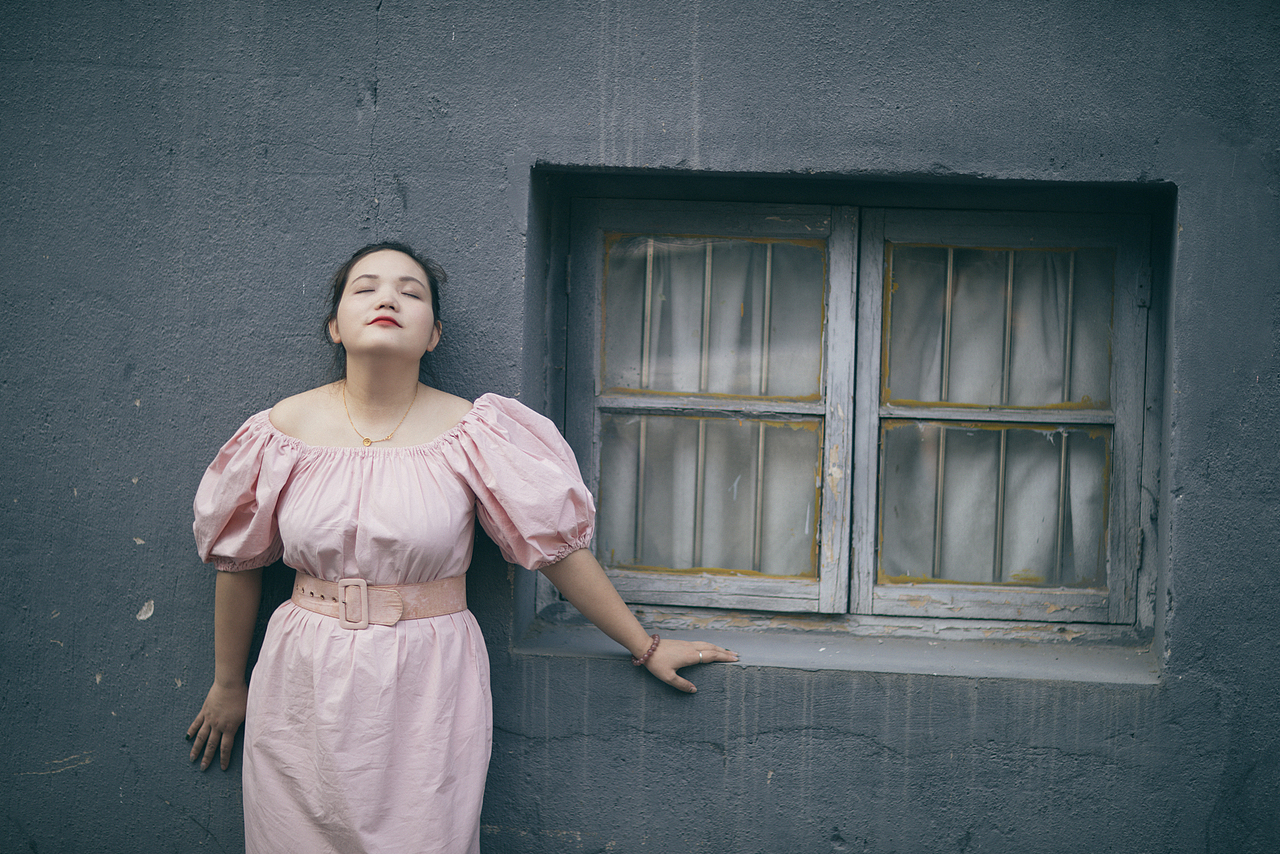 鹿马影像人物专访写真摄影胖女孩周周