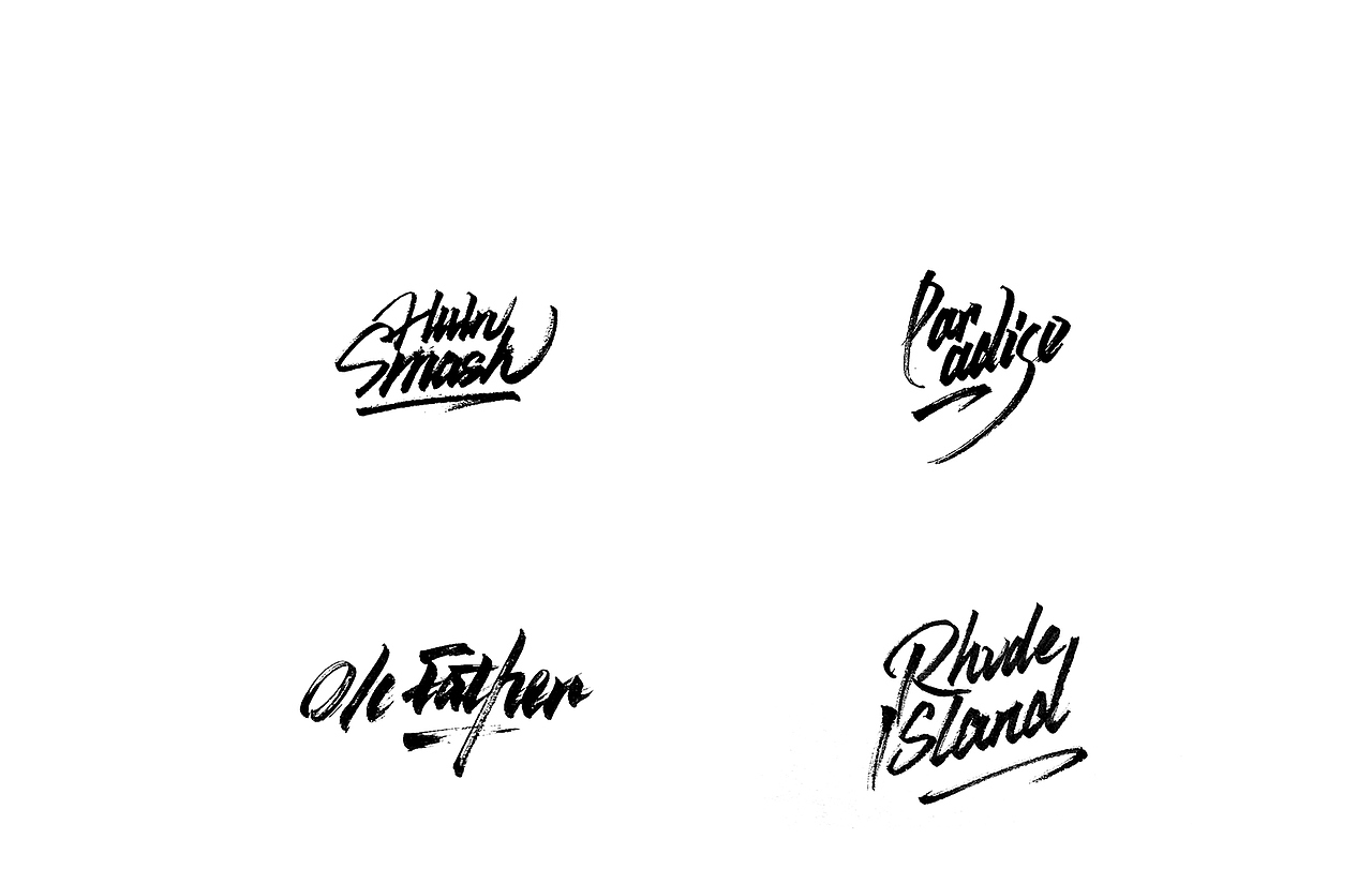 手写字体 / 一个多月练习（图ZMTAxODgyODM2） - 字体/字形 - 站酷设计师Design小明原创素材 - 站酷ZCOOL