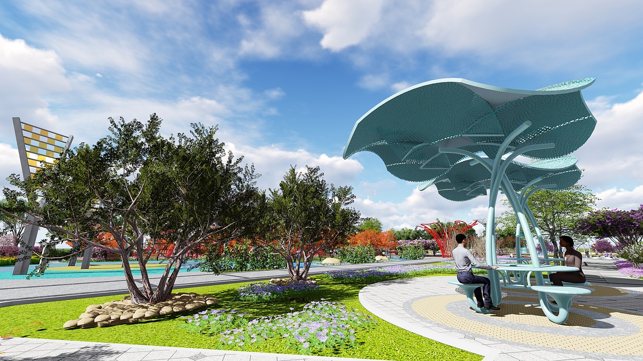 滨水公园景观设计lu