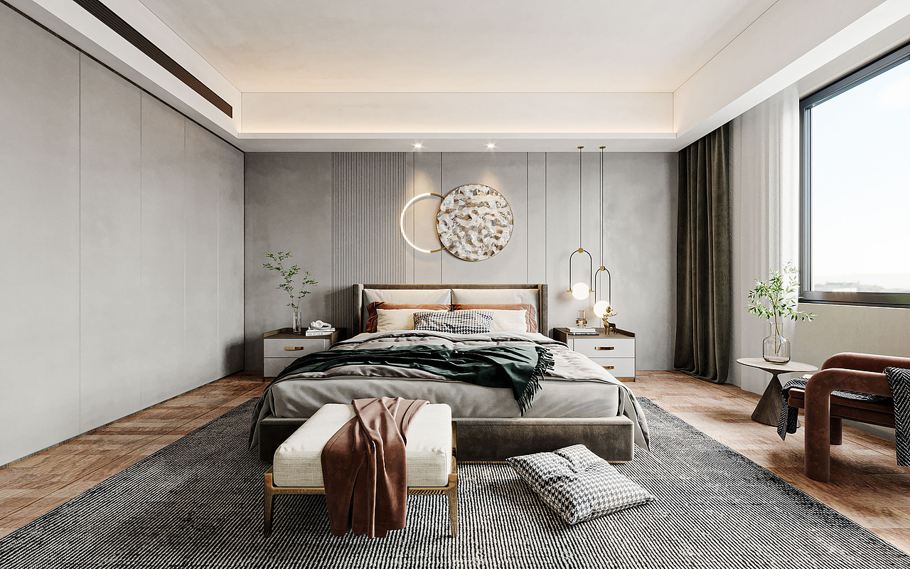 中建丨现代轻奢（图ZMjM5MDc4MDE2） - 家装设计 - 站酷设计师小张同学ZYJ原创素材 - 站酷ZCOOL