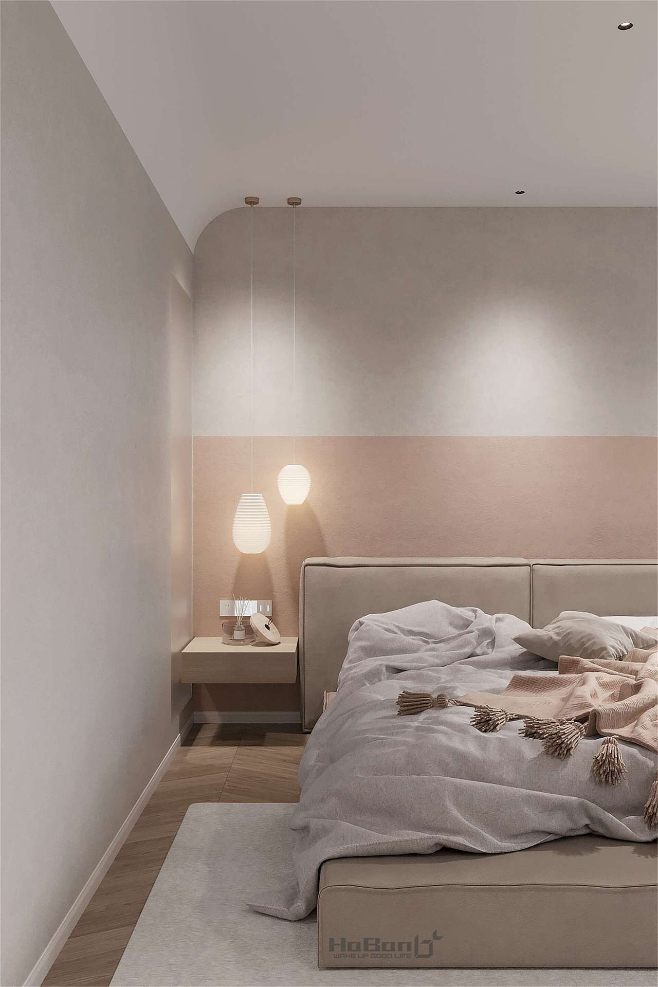 现代北欧全套客厅餐厅卧室效果图——花扮效果图（图ZMjkxMjUyNzg0） - 家装设计 - 站酷设计师花扮空间效果图原创素材 - 站酷ZCOOL