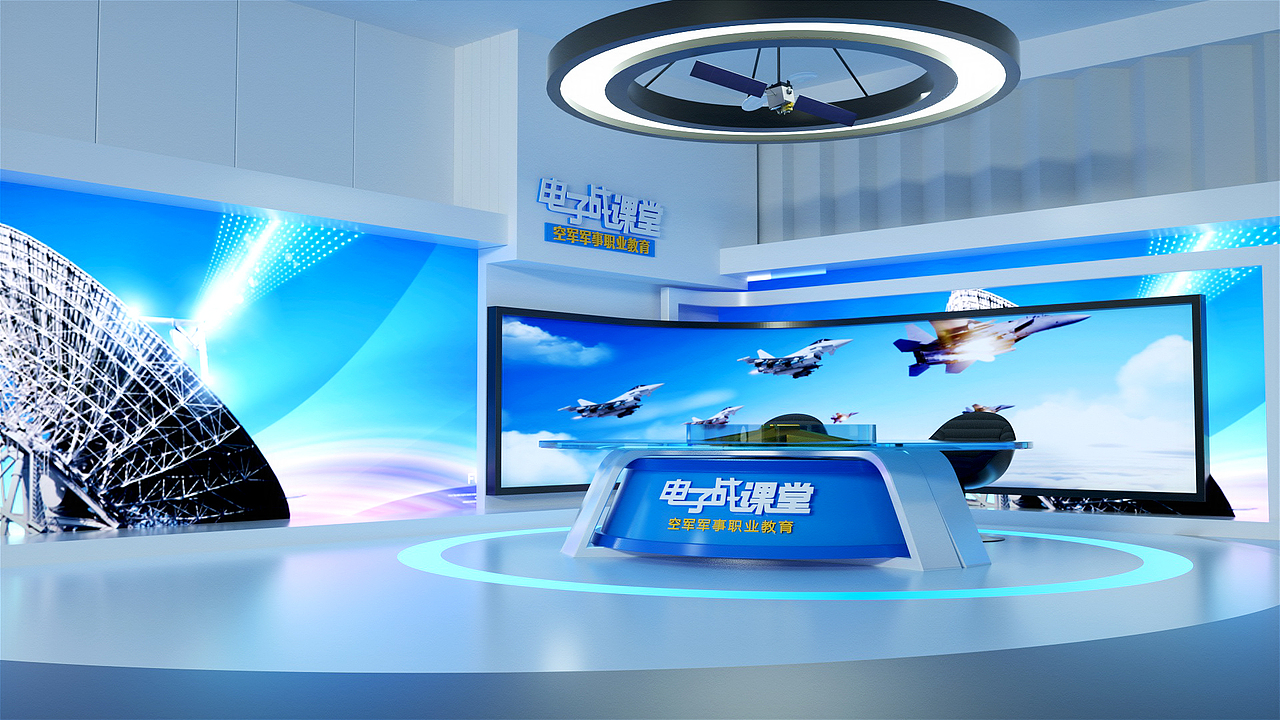 C4D OCTANE 栏目虚拟演播室（图ZMTg1NTA5NDAw） - 场景 - 站酷设计师三句原创素材 - 站酷ZCOOL