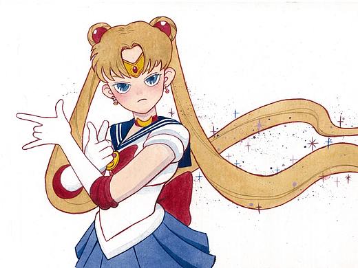 美少女战士（个人主页-ZMzA2NjU3ODg=） - 其他动漫 - 站酷设计师一杯圆原创素材 - 站酷ZCOOL