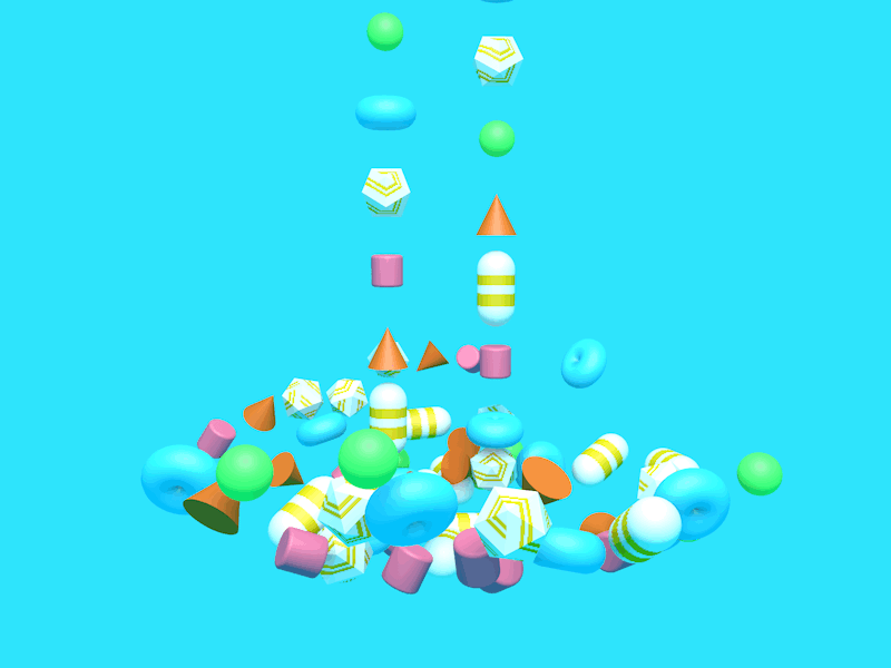 散落的彩色几何形状（图ZNzMwNTQwODA=） - 其他 - 站酷设计师羽毛blue原创素材 - 站酷ZCOOL