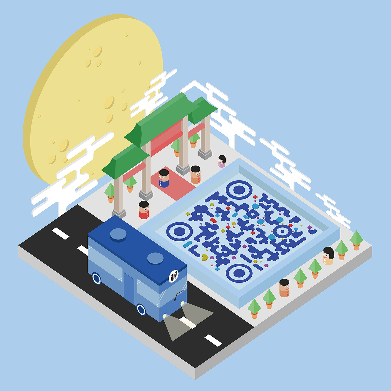 公众号二维码设计（图ZOTM3MjU4NDg=） - 品牌 - 站酷设计师Zero27A原创素材 - 站酷ZCOOL