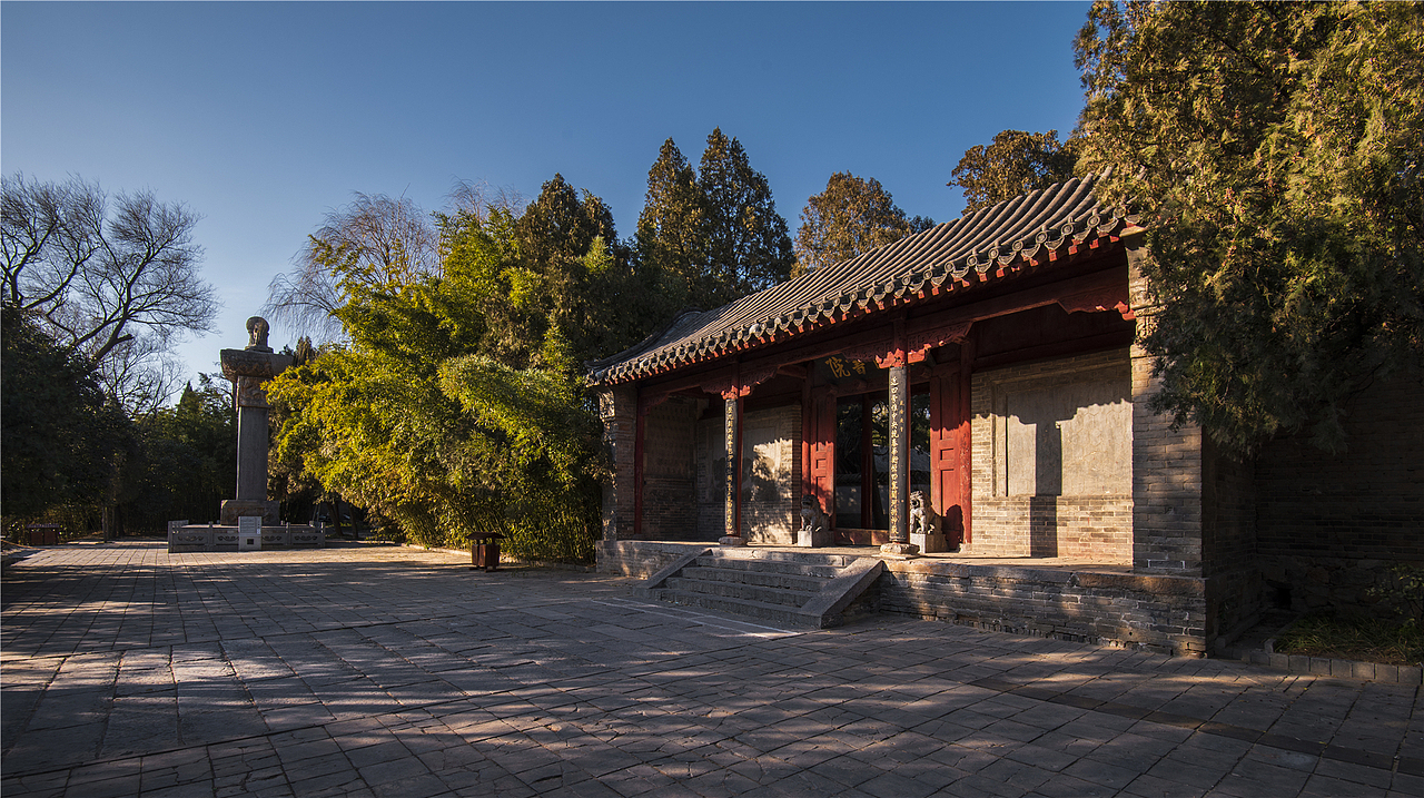 世界文化遗产登封嵩阳书院