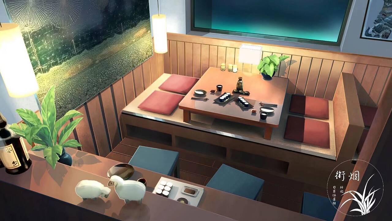 四期场景班学生作业（集合三）（图ZMjc1MTY4Nzg4） - 商业插画 - 站酷设计师行之LV原创素材 - 站酷ZCOOL