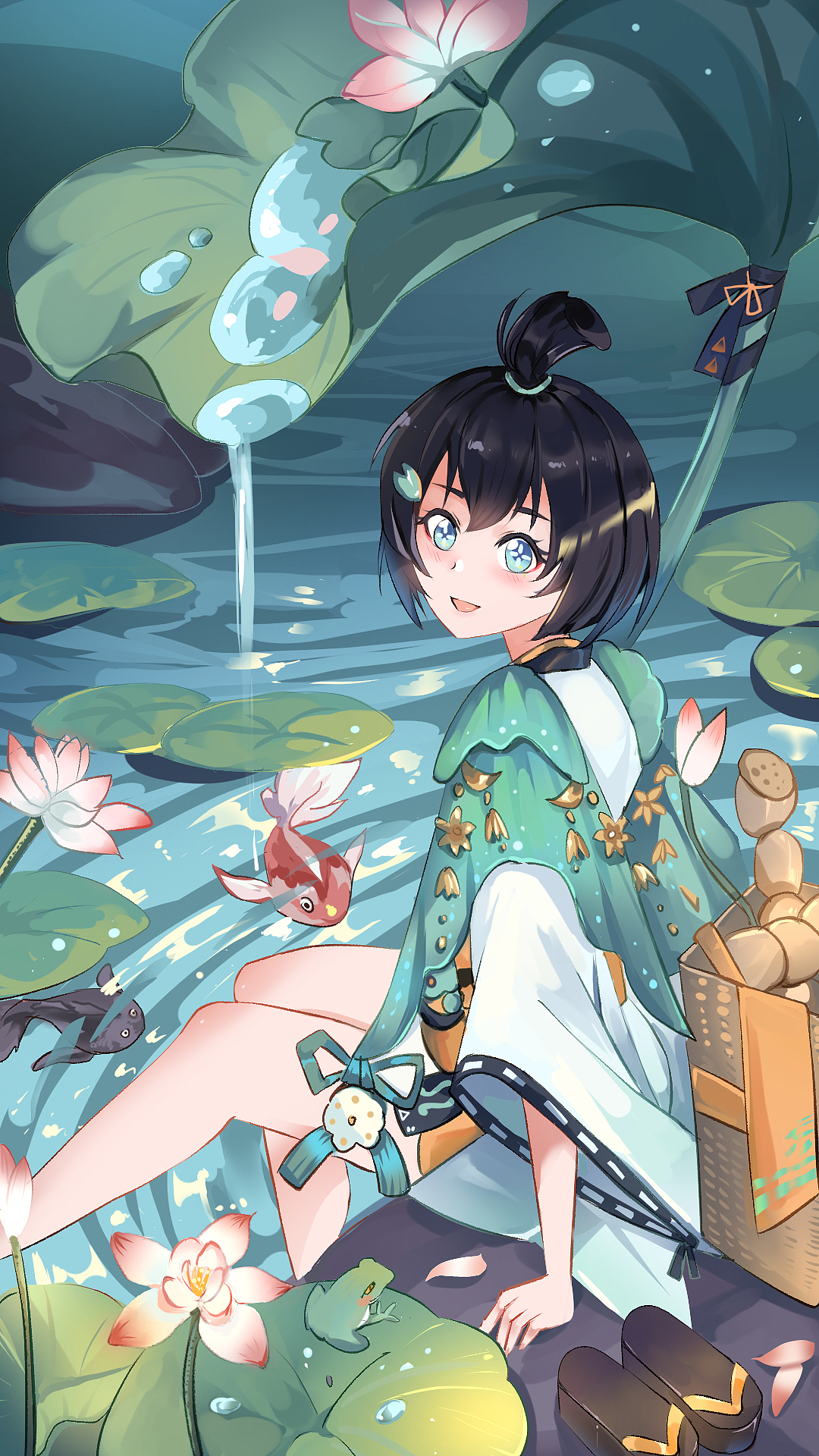 二次元动漫24节气图绘画