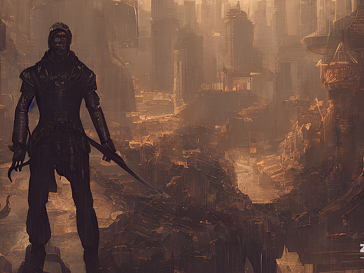 #AI创作实验室#帝国君王,手持宝剑,指点江山