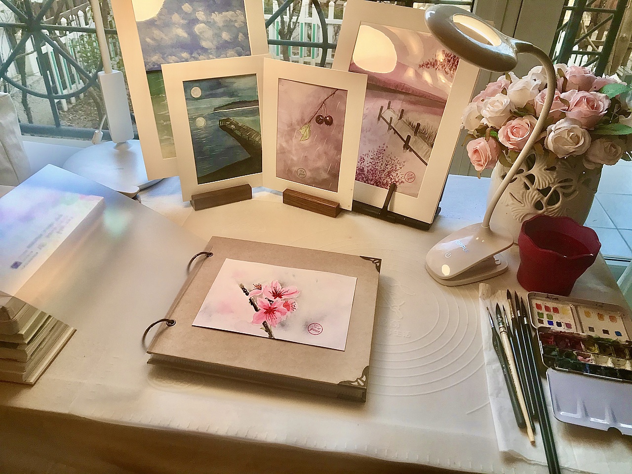 自制相册封面:我的足印