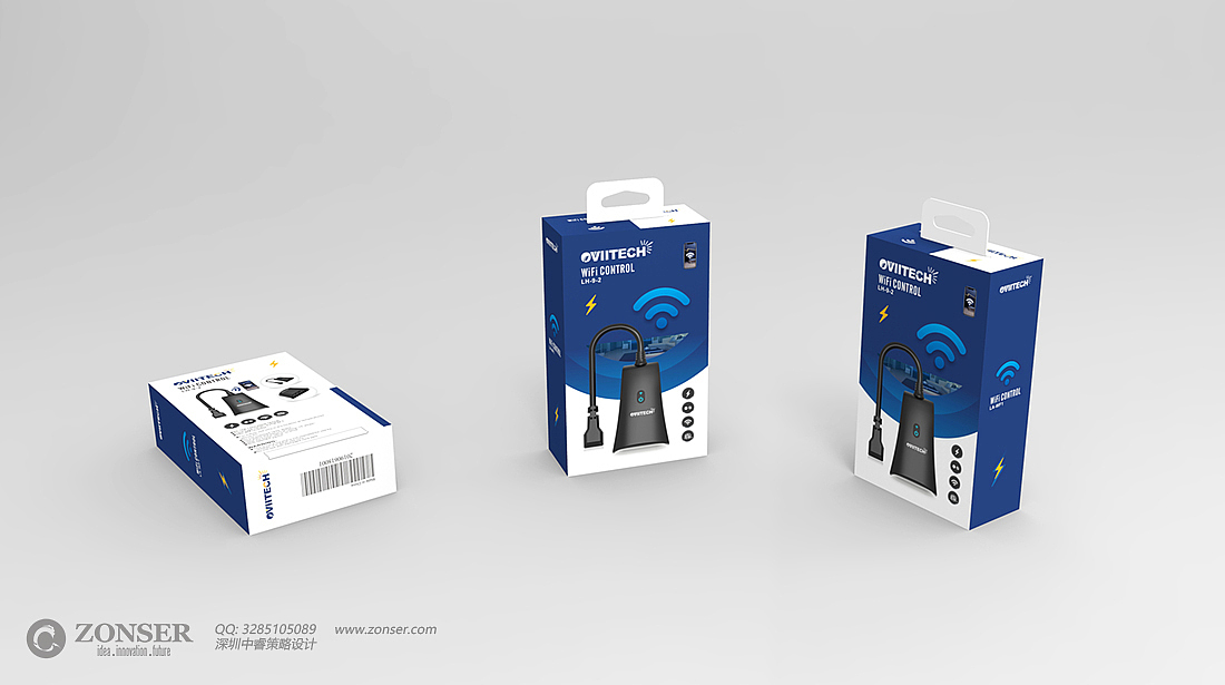 深圳中睿设计的一组WIFI排插，拖地机，安防包装设计（图ZMjUwODkyMzMy） - 包装 - 站酷设计师AIRONMAN原创素材 - 站酷ZCOOL