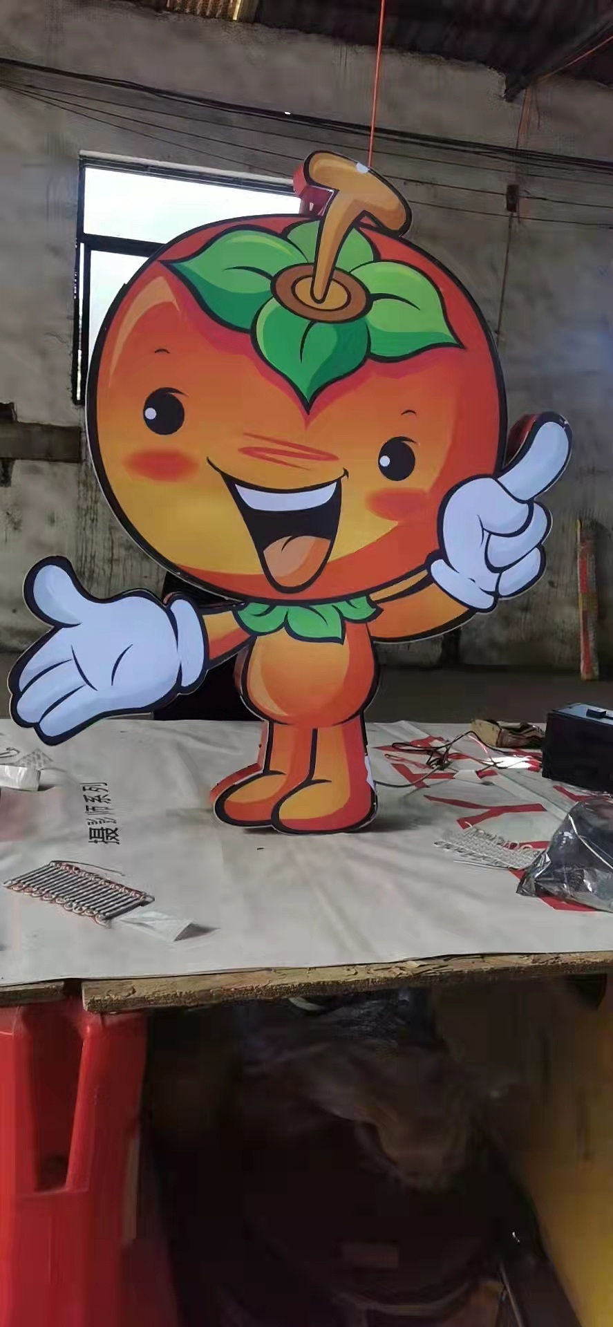 水果灯箱路灯杆亮化装饰世博光电设计生产厂家|摄影|产品摄影|世博