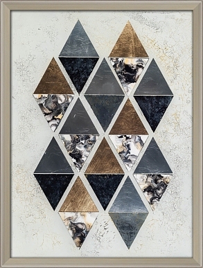 （幾何）金箔、炫彩、裂彩畫（圖ZMzkzNDM5Mjg=） - 繪畫 - 站酷設(shè)計(jì)師mings13原創(chuàng)素材 - 站酷ZCOOL