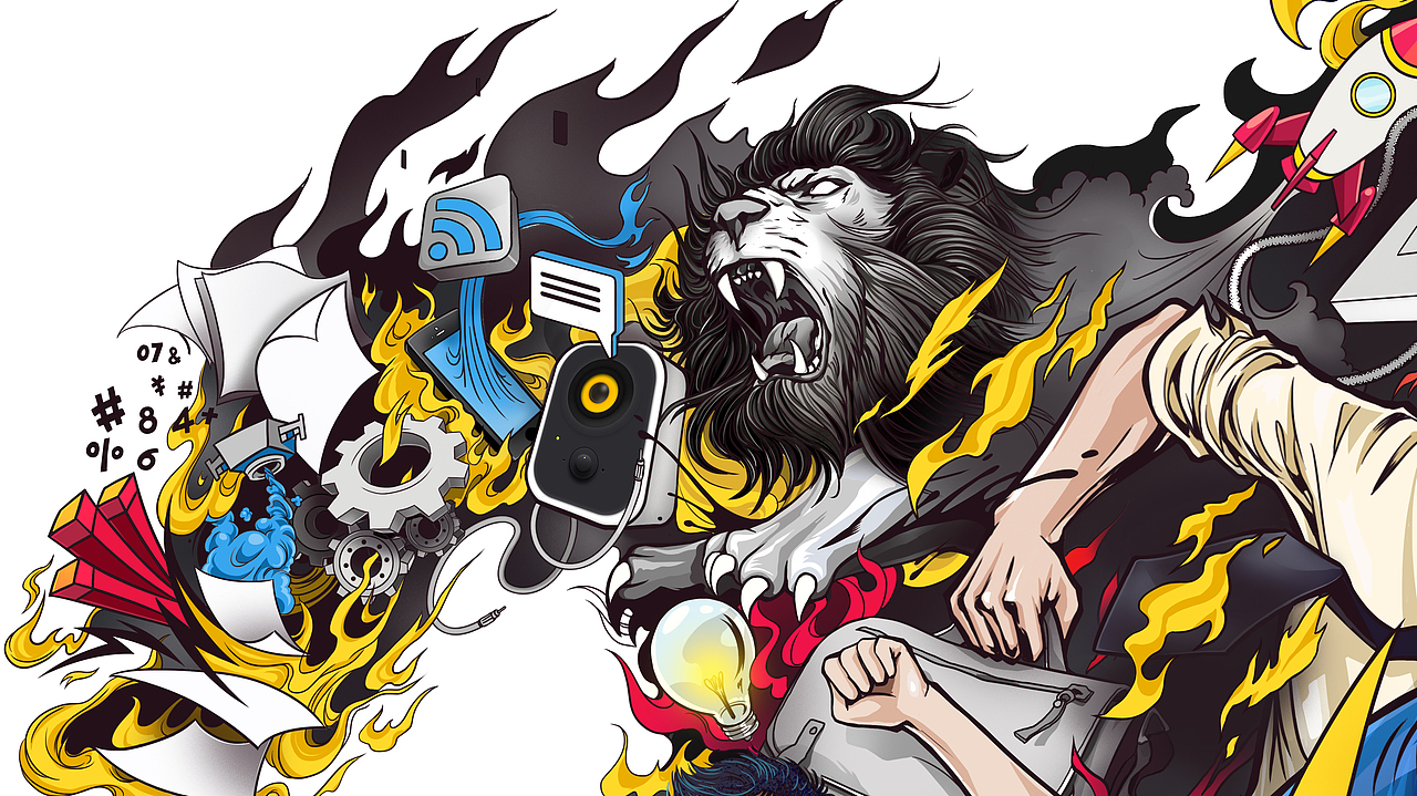 智联招聘2016平面插画~（图ZNDE0MzE0NDg=） - 商业插画 - 站酷设计师neuneuneu原创素材 - 站酷ZCOOL