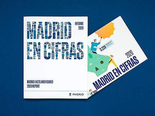 【海平面】马德里事实和数据（2020年度）报告设计