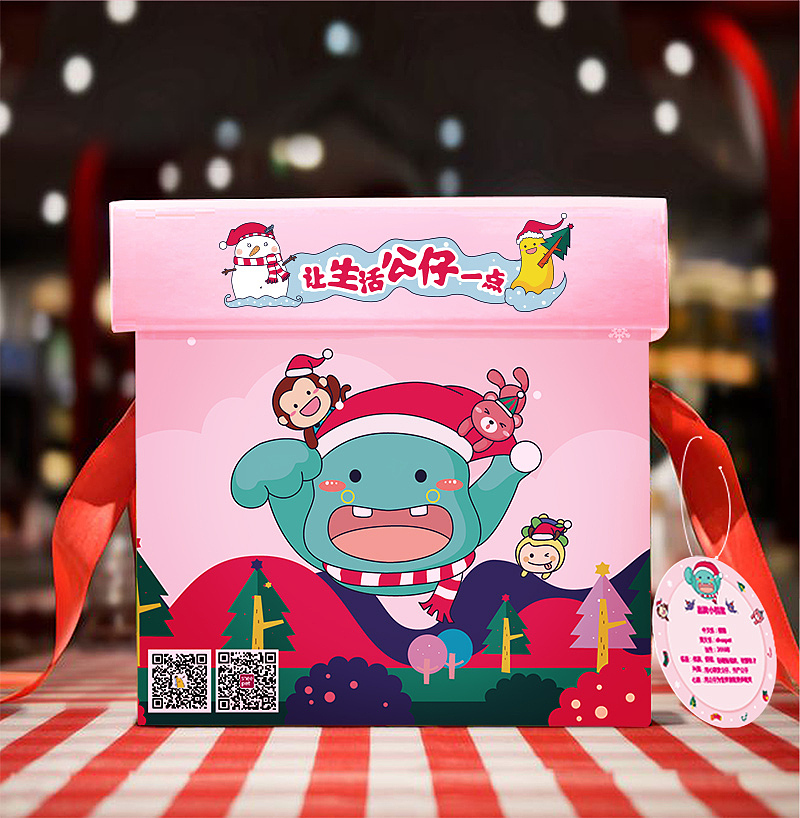 圣诞礼盒包装设计（图ZMTAxODkzMTMy） - 包装 - 站酷设计师wenling玲玲原创素材 - 站酷ZCOOL