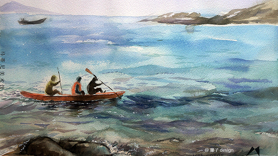 2019年10月的水彩和写生绘画(秋日收获)