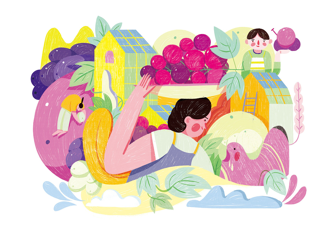 2021年中插画总结