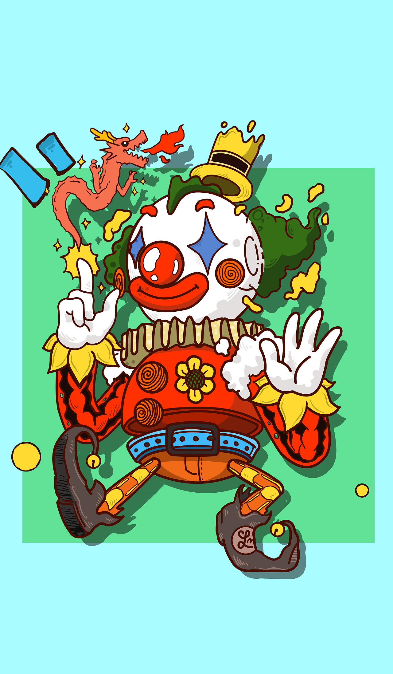 卡通画|平面|海报|henb - 原创作品 - 站酷 (zcool)