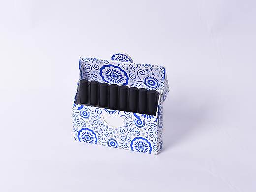 青花瓷国潮口红礼盒包装（个人主页-ZNDYxMjcyMzI=） - 包装 - 站酷设计师椒言娃原创素材 - 站酷ZCOOL