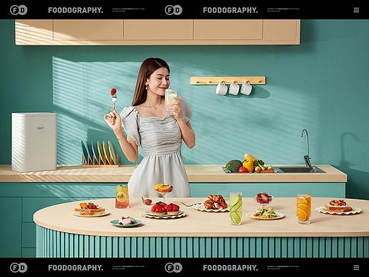 小家电摄影 | 佳尼特净水器 ✖ foodography
