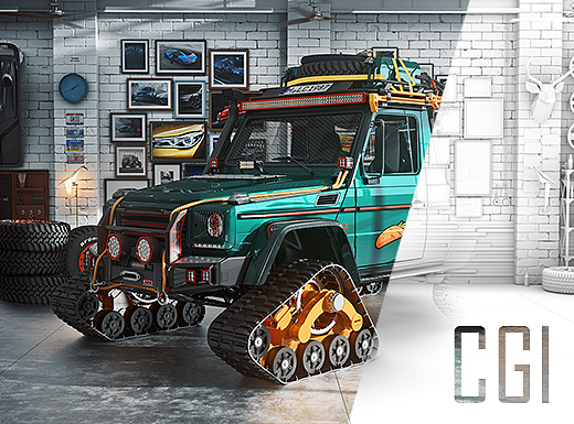 CGI Benz-G 65 Tommy Pickup