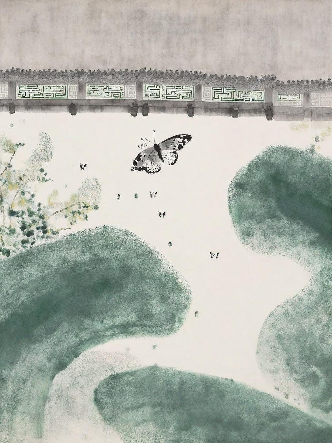 蝶（图ZMzU3MDE4ODgw） - AI作品 - 站酷设计师东日是个卷毛原创素材 - 站酷ZCOOL