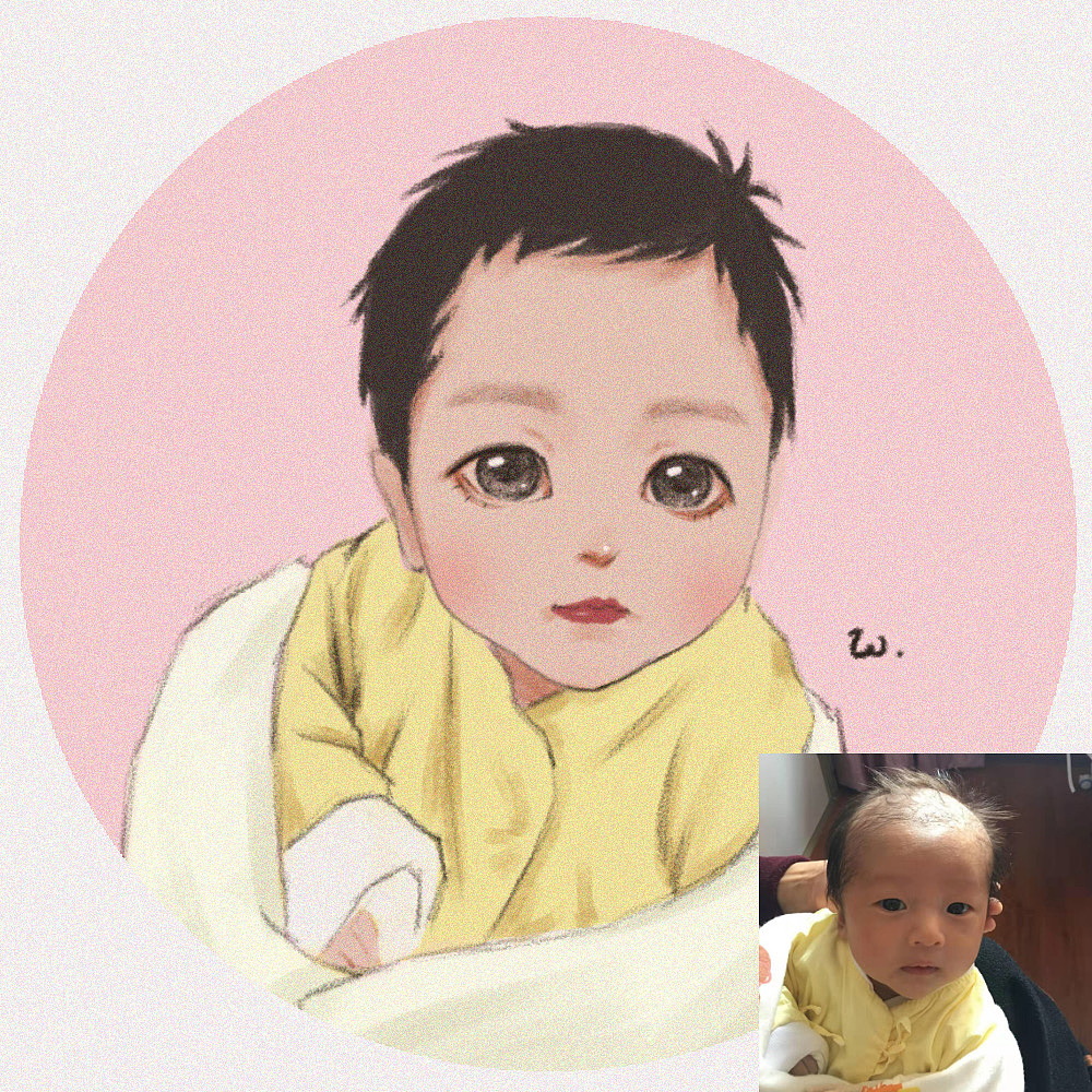 頭像（圖ZMTkyNTgwODEy） - 藝術(shù)插畫 - 站酷設(shè)計(jì)師鶯歌燕舞幾時(shí)休原創(chuàng)素材 - 站酷ZCOOL