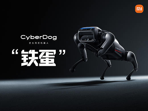 小米CyberDog“铁蛋”|修图