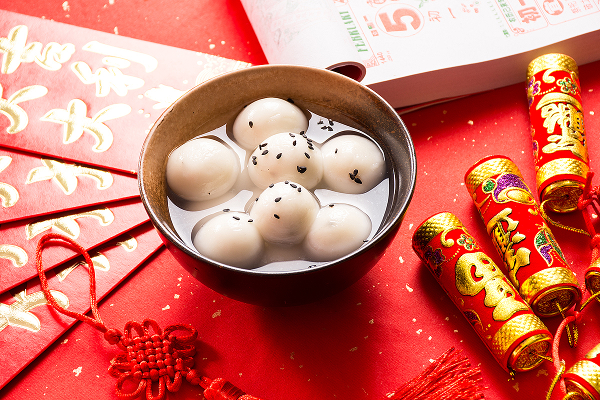 美食 | 新年主题的汤圆拍