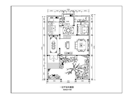 新中式别墅施工图