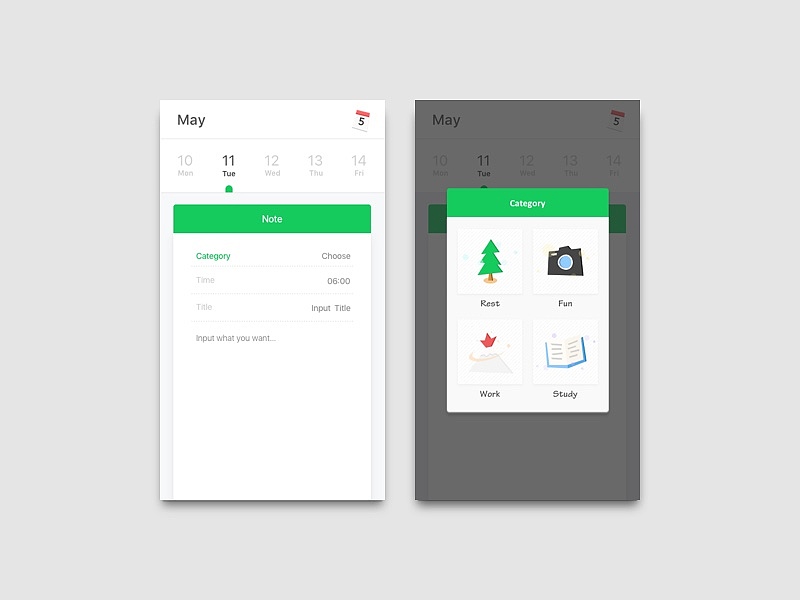 动效设计_日程表（图ZODMzNDk2NjA=） - 动效设计 - 站酷设计师Fog_lee原创素材 - 站酷ZCOOL