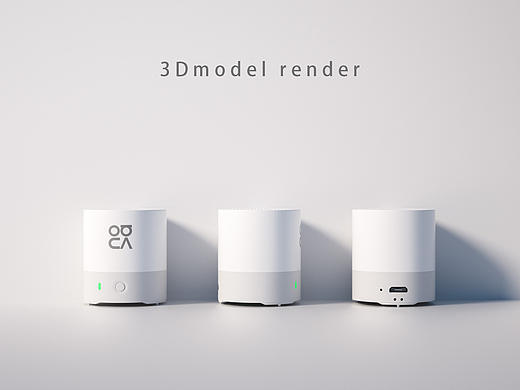 mini蓝牙音箱渲染