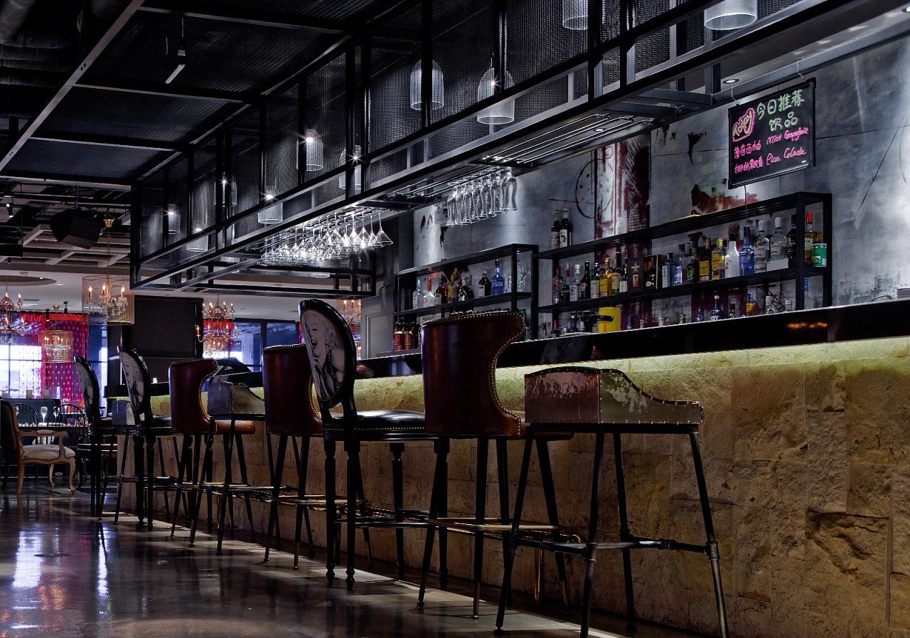 资阳音乐餐吧设计 资阳音乐餐吧装修 四度牛扒音乐餐吧|空间|家装设计