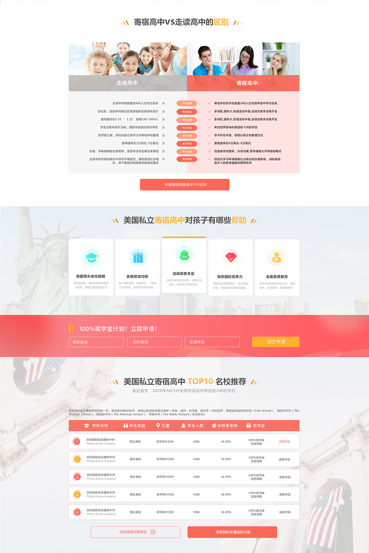 教育H5专题页