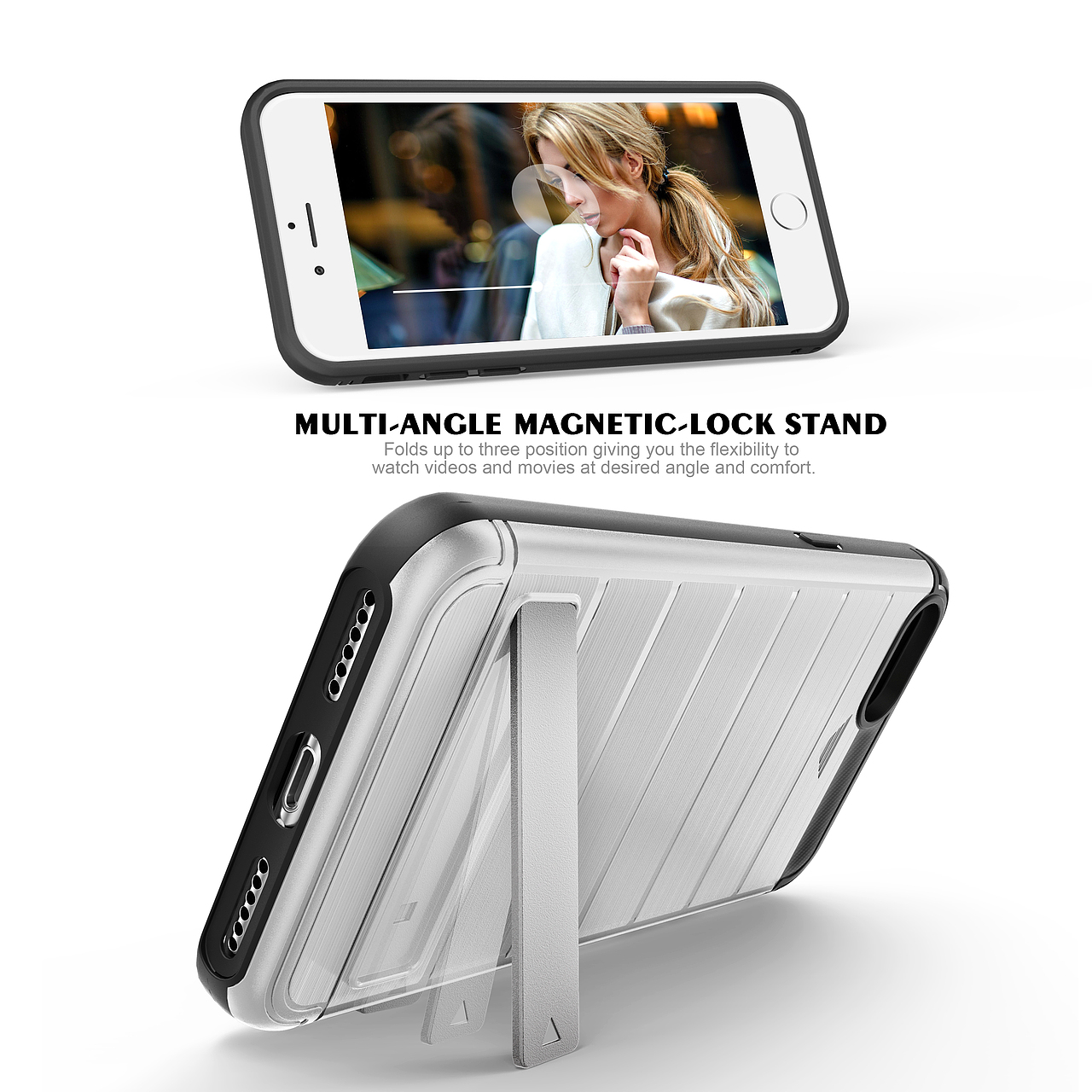 I7插卡 支架 手机壳 产品摄影 PS精修图 3D三维建模渲染 电商美工 亚马逊 天猫 京东