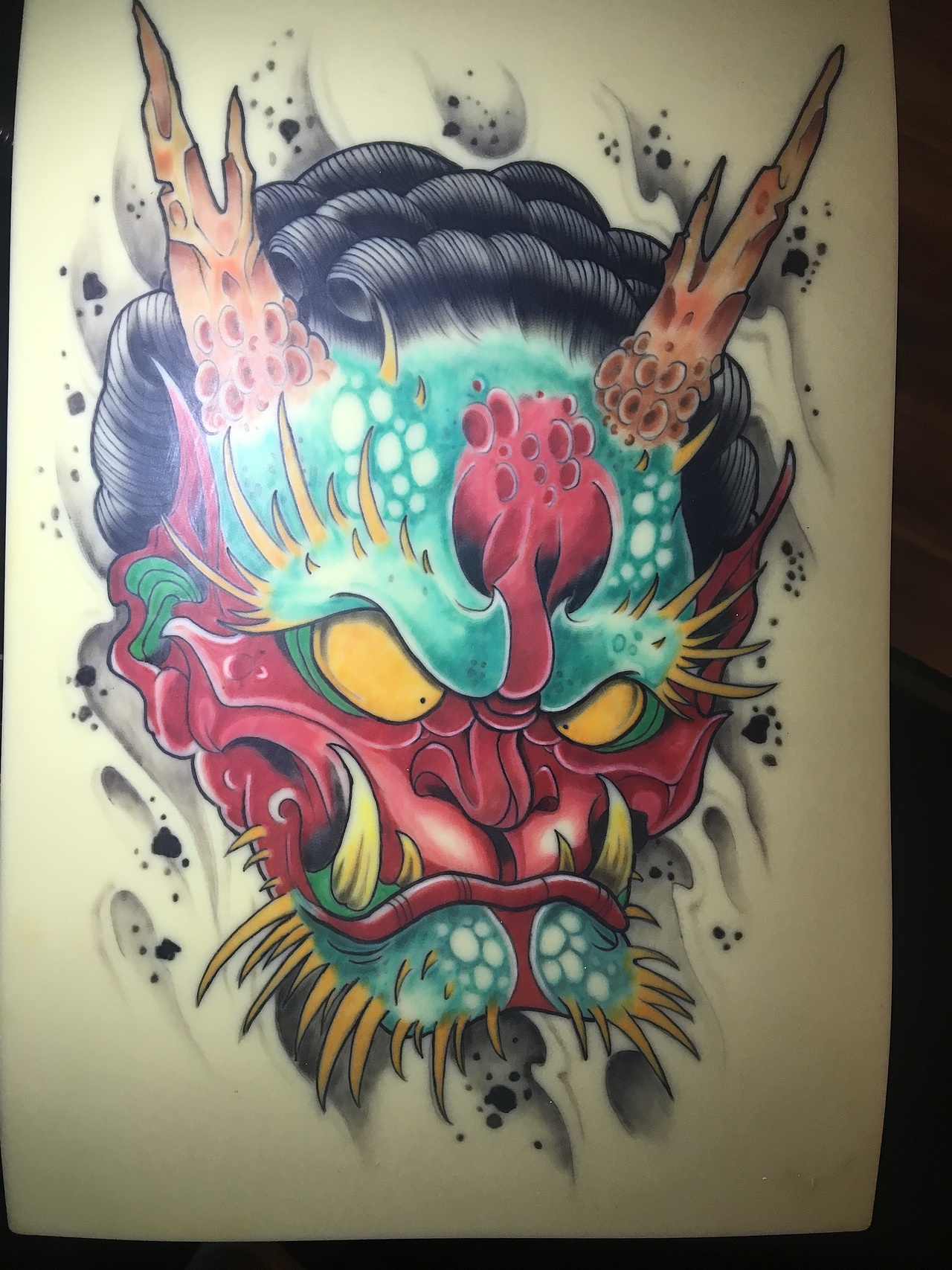 麦田刺青-麦子学员时期的练习皮小作（图ZNjg0OTk0Mjg=） - 其他手工艺 - 站酷设计师lwp200原创素材 - 站酷ZCOOL