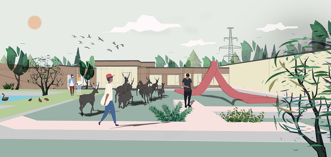 Students' works | 景观设计-插画风格作品集2（图ZMjUyODg2NjQ4） - 景观设计 - 站酷设计师美果设计原创素材 - 站酷ZCOOL