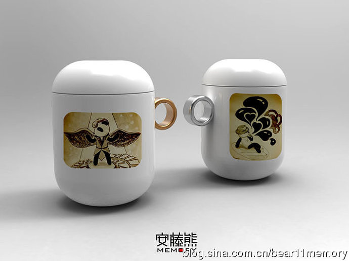 “安藤熊”插画系列T恤衫设计（图ZNTc4MjE5ODg=） - 休闲/流行服饰 - 站酷设计师g_memory原创素材 - 站酷ZCOOL