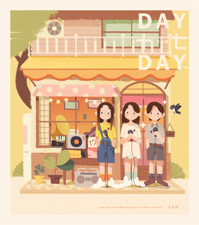 2018年度插画总结(图ZMTQwMTM1MDg4) - 商业插画 - 站酷设计师饭太稀Fan原创素材 - 站酷ZCOOL